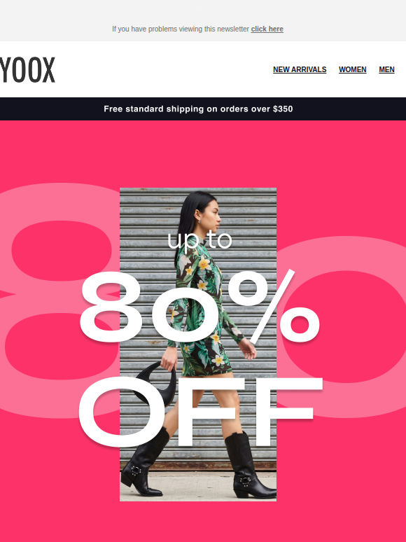 SALE: Now up to 80% OFF