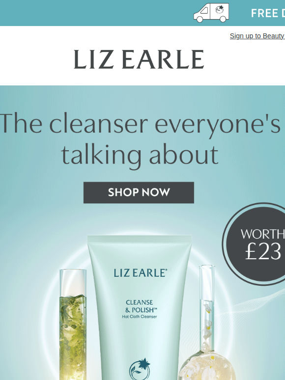 Our Iconic Cleanser, Now Just £10