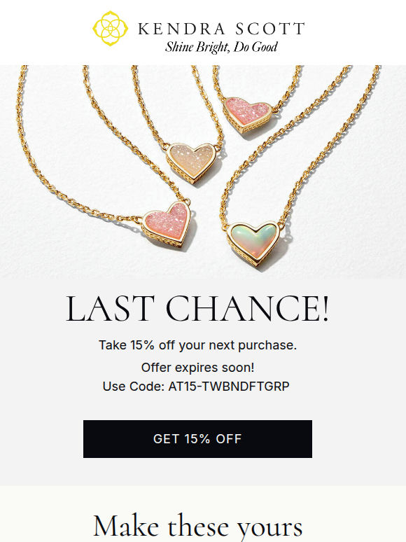 Last Chance! 15% Off Expires Soon