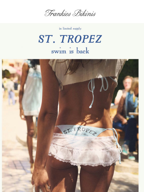 Back in Stock: St. Tropez Swim