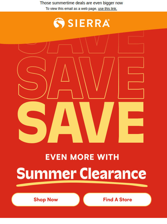 They’re here: huge savings