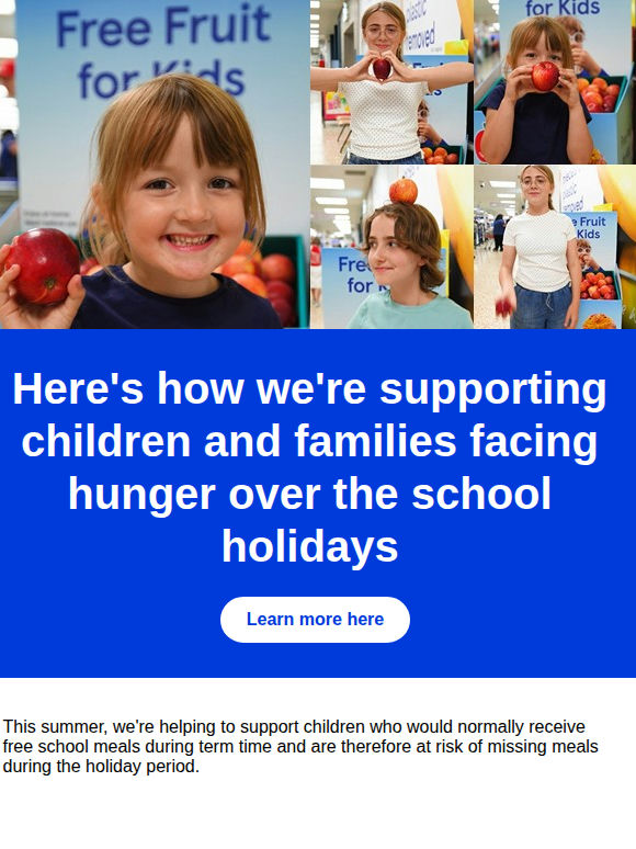 How we're supporting our communities this summer