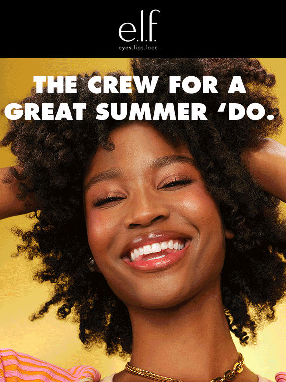 Your crew for a great summer ‘do ️☀️