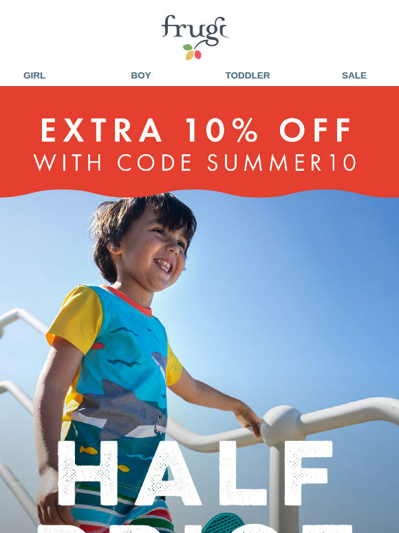 Half-Price Holiday Shop ☀️