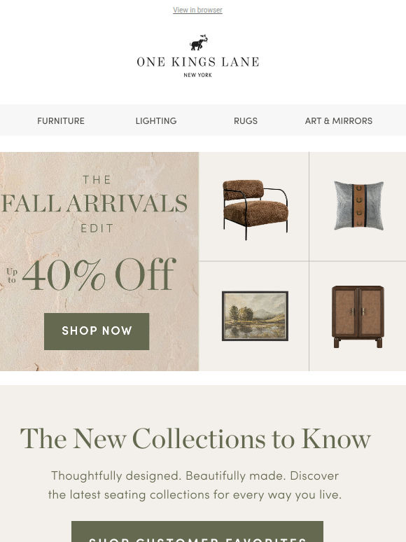 New Seating Collections — Meet Ellery & Juliette