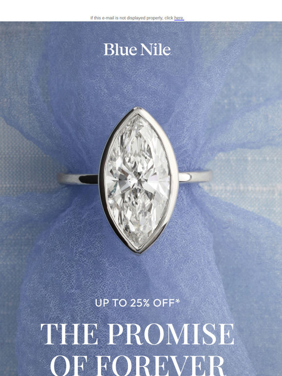 Shining Engagement Settings: Up to 25% Off* Select Styles