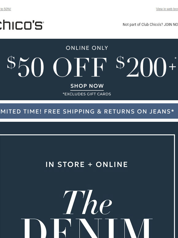 Stock Up On Denim For $79 (Free Shipping Included)