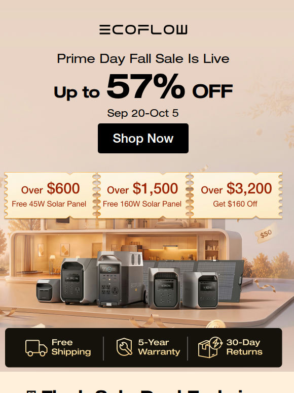 ✨ UP TO 57% OFF | Prime Day Fall Sale Is Here