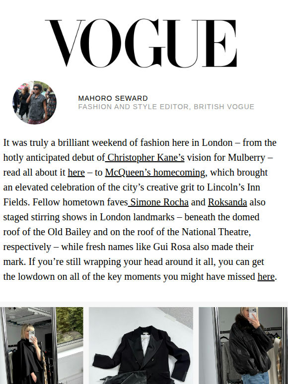 Vogue’s Edit Of Marks & Spencer’s First Runway Collection