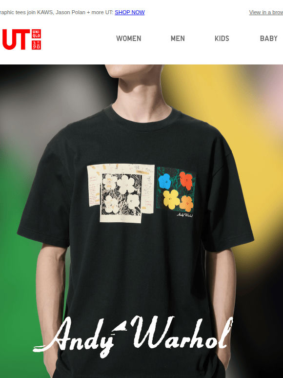 Just Arrived: Andy Warhol Transformation