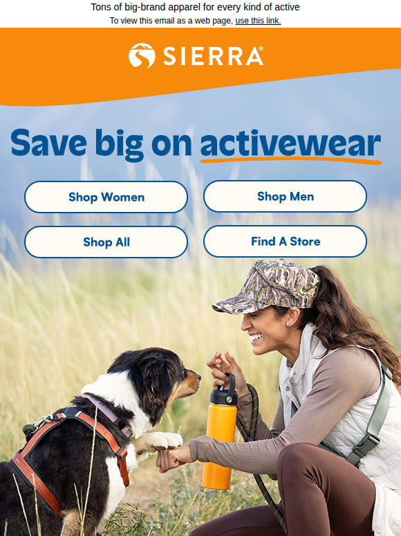 Save on activewear that moves you 🏃