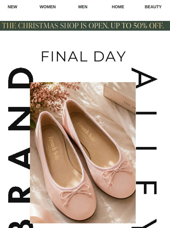 Up to 60% off Part Two, Heidi Klein, Hair Gain, French Sole & more