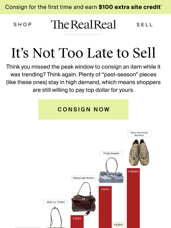 Your “past-season” pieces are so back
