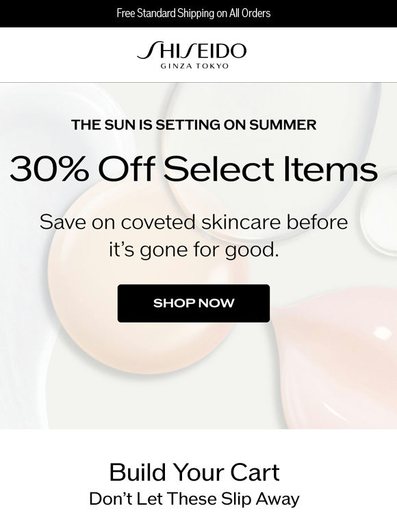 Refresh Skin With 30% Off Your Favorites