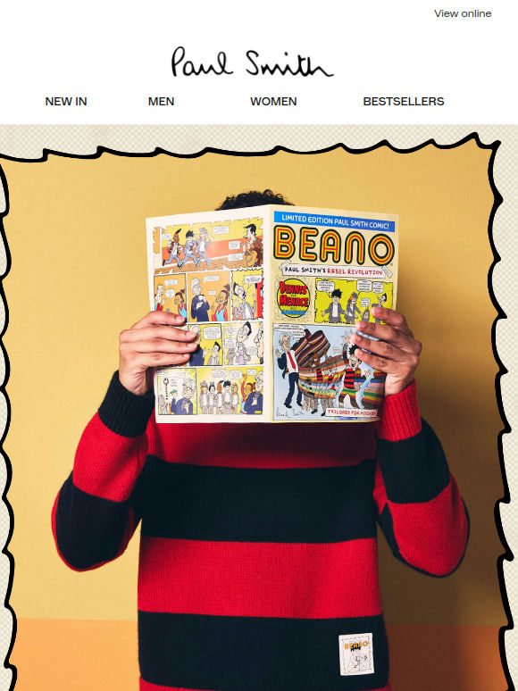 Paul Smith + Beano is here