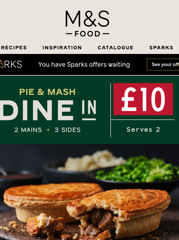Time for a Pie and Mash Dine In?