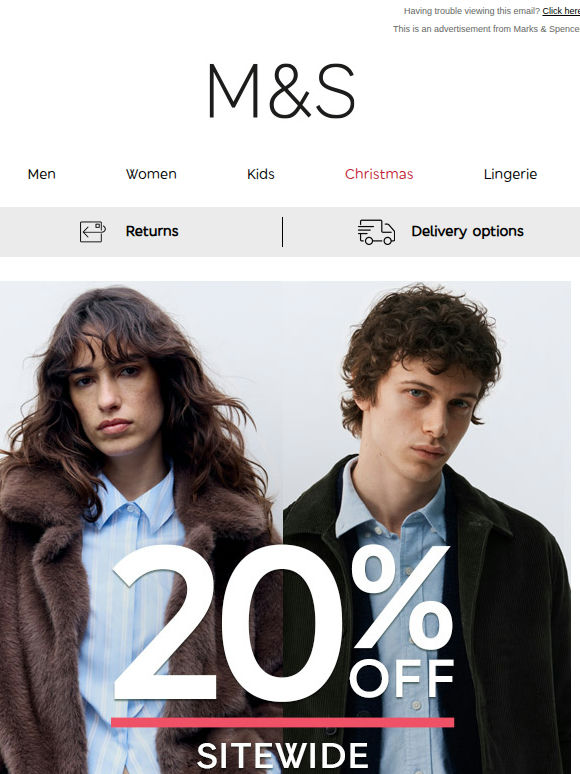 20% off Everything 🎉