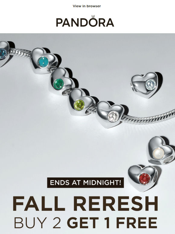 FINAL HOURS: Buy 2, get 1 FREE