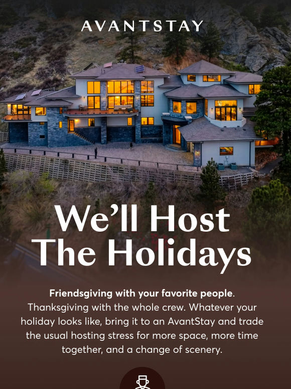 Your place or ours? 🦃