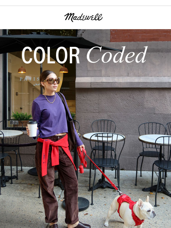 Don’t be afraid to play with color