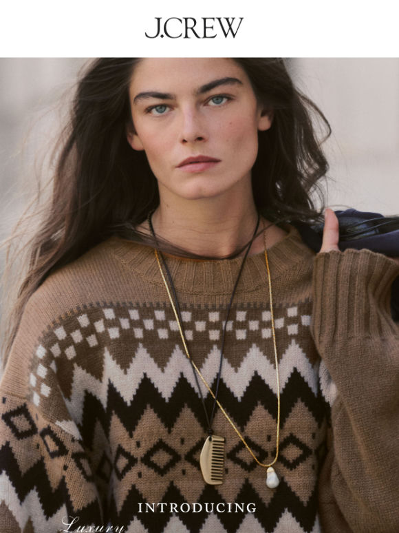 Introducing luxury cashmere