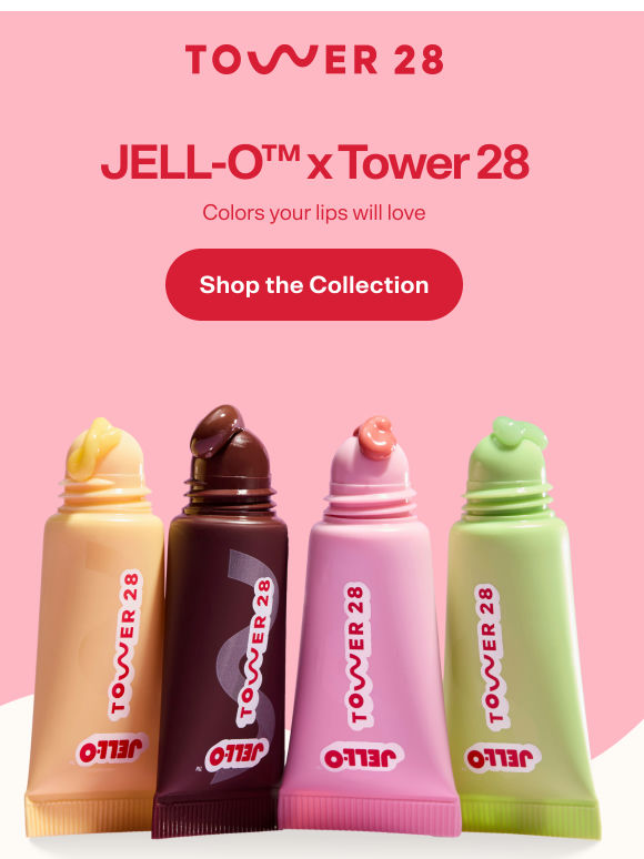 Tower 28 Lips, But Make it JELL-O®