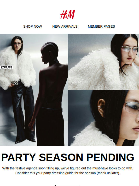 How to dress for party season