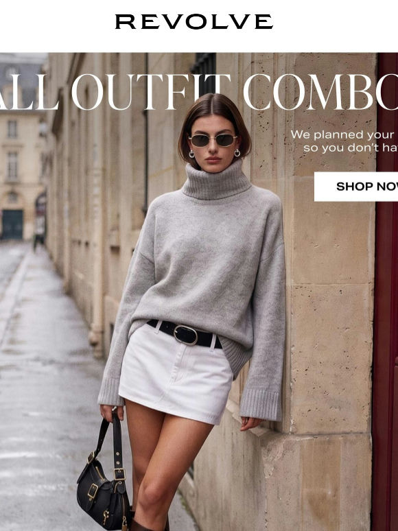 5 Outfit Combos To Wear Now 🤍 