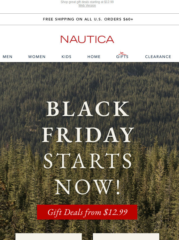 We couldn’t wait. 🚨 The Black Friday Sale STARTS NOW! 🚨