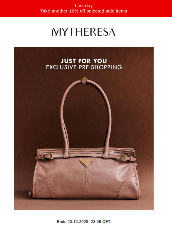 Exclusive pre-shopping: Prada, Gucci, Rachel Gilbert