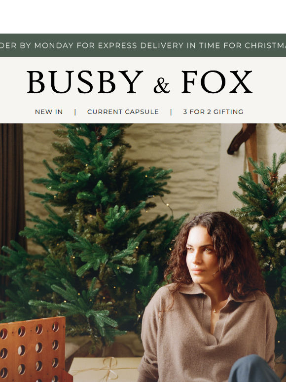 Your Christmas Day look awaits