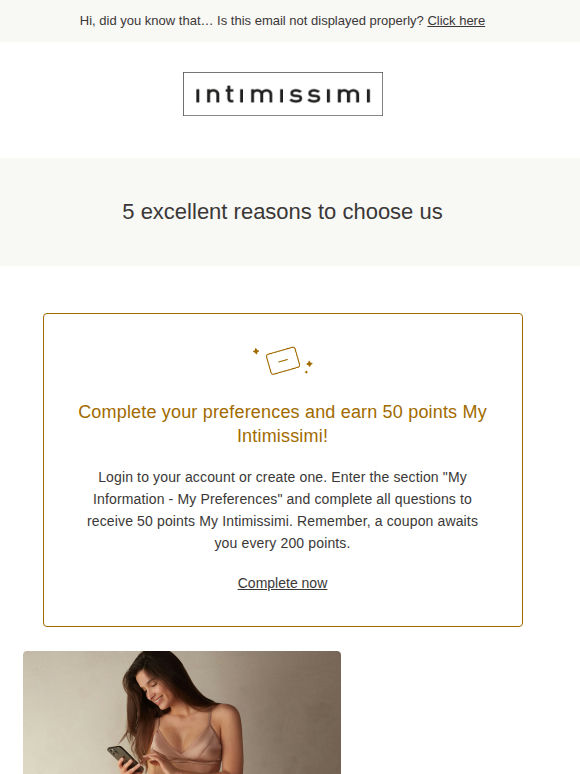 5 excellent reasons to choose us