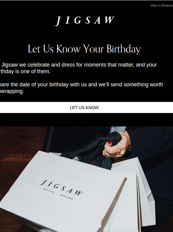 Happy birthday to you