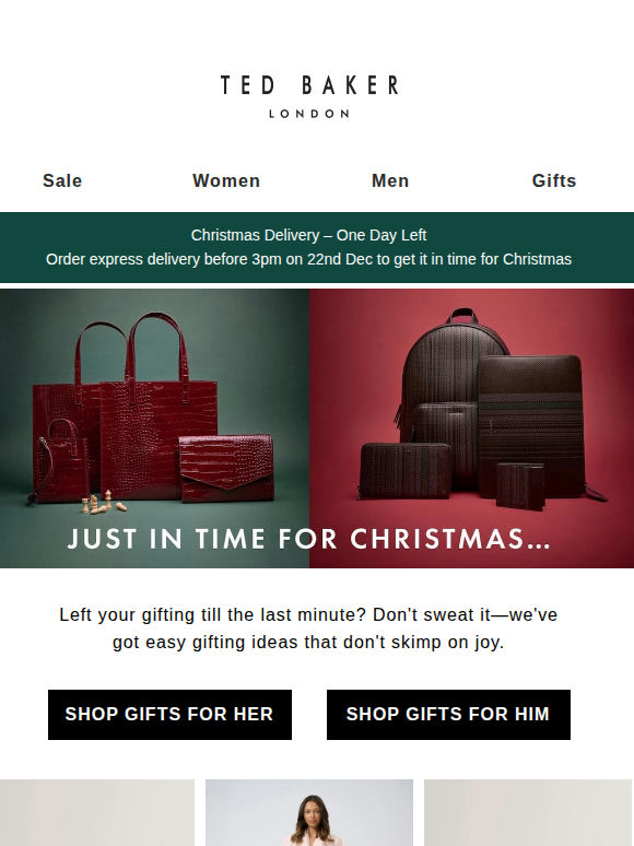 Just in time for Christmas…