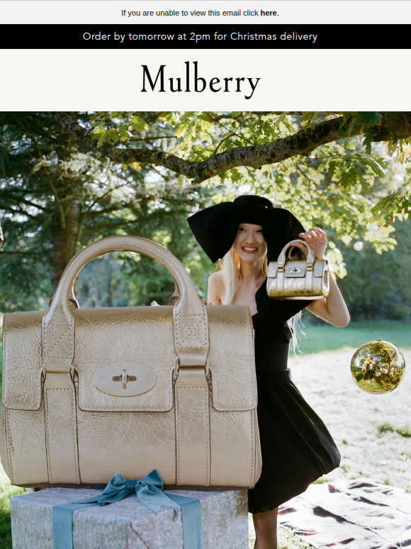 Last chance for Christmas delivery