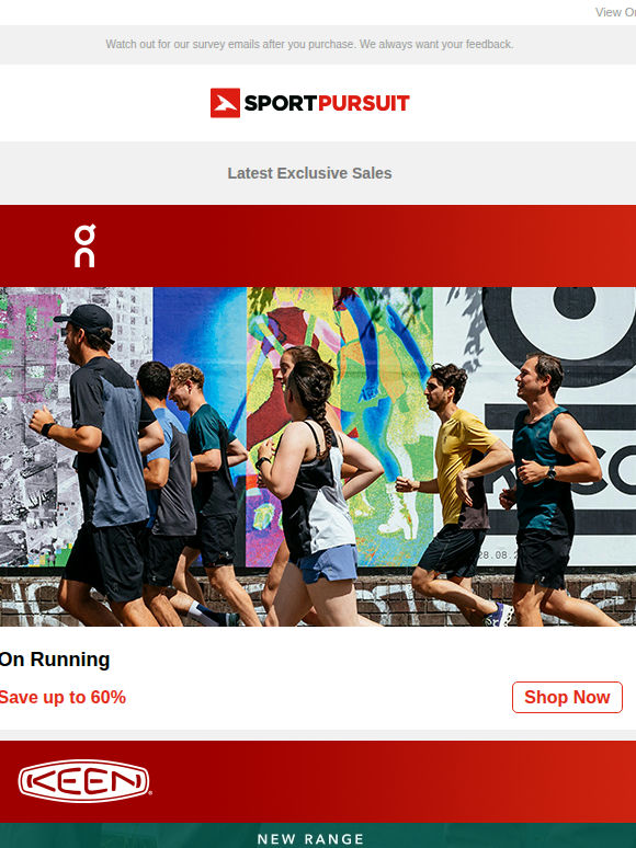 On Running | Keen | Smartwool Ski Socks | Crew Clothing Pullovers & Hoodies | Kjus | Up to 72% Off!