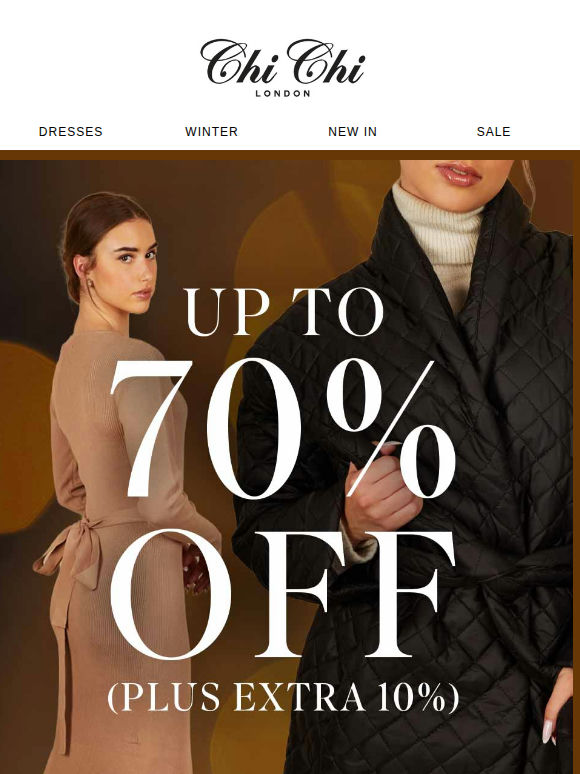 Extra 10% Off Sale! 😱