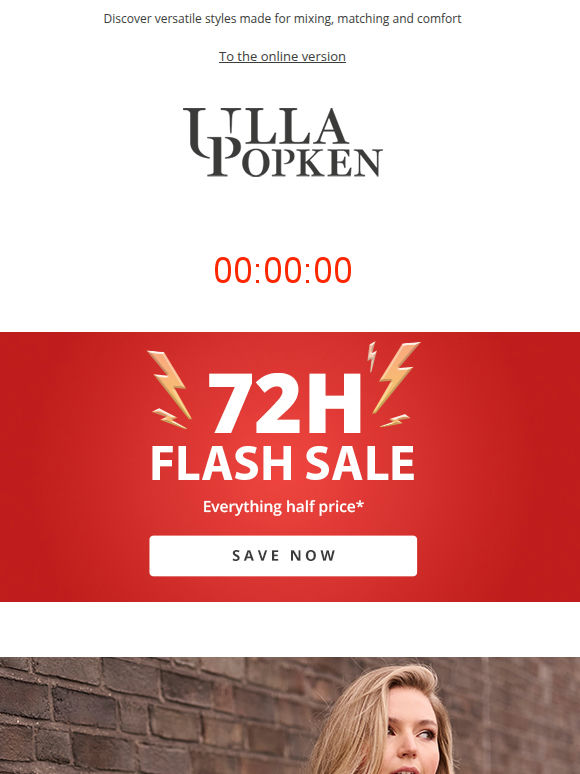 ⏳Ends TODAY: everything half price!