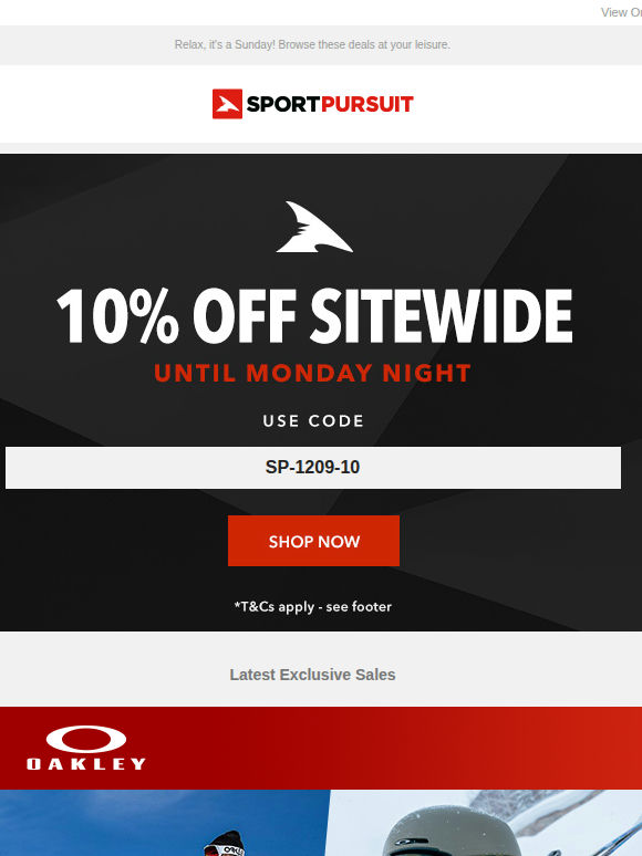 Up to 74% Off: Oakley Snow | Alpinestars MTB Clothing | Crew Clothing Pullovers & Hoodies | Gorewear Clothing | Millet