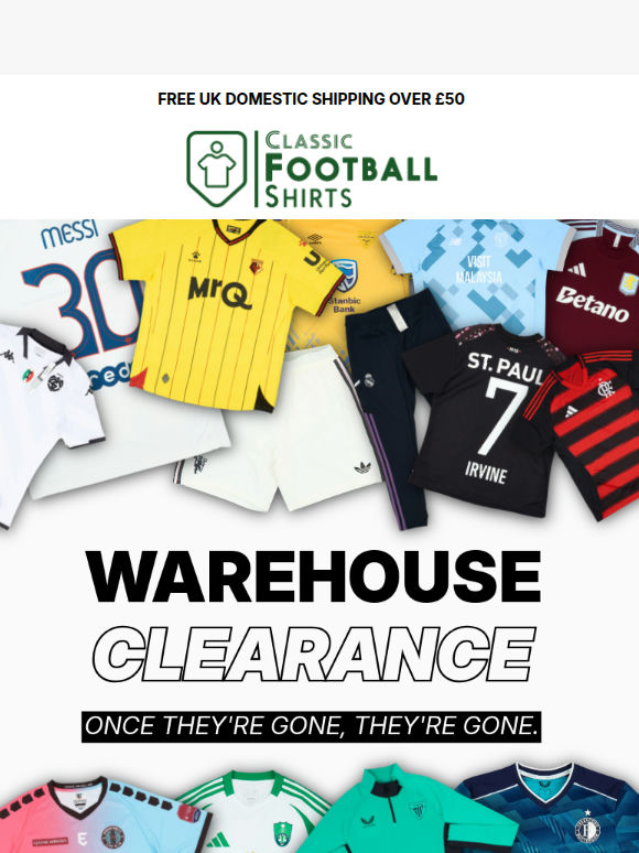 WAREHOUSE CLEARANCE | Grab a Bargain 🛒
