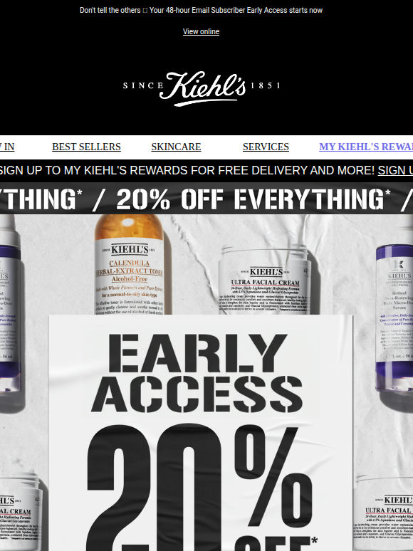 Adam, Your VIP pass to 20% off has arrived!