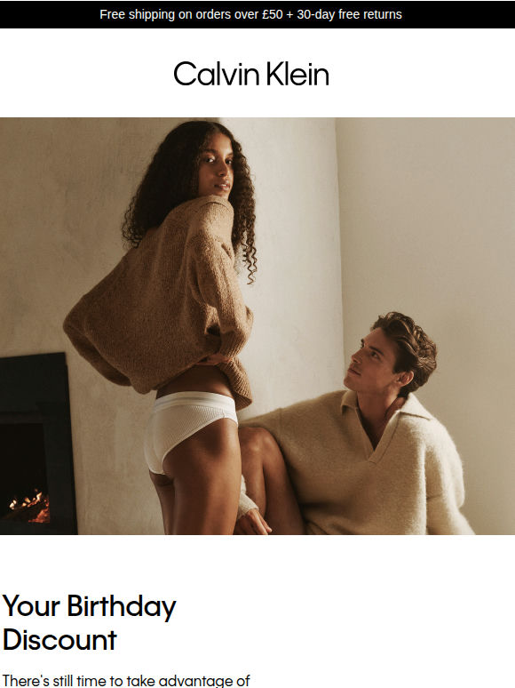 Don't Forget Your Birthday Discount