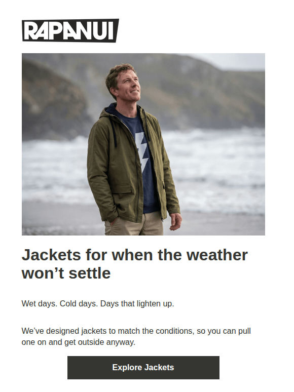Jackets for Rain, Warmth, and Everything Between