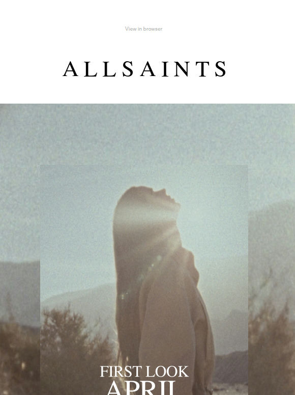 First Look: April New Arrivals