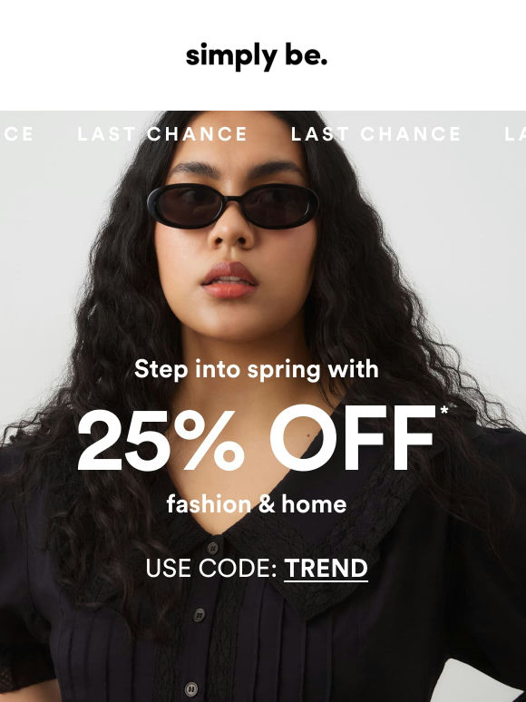 Ends tomorrow... Blink and it's gone 👀