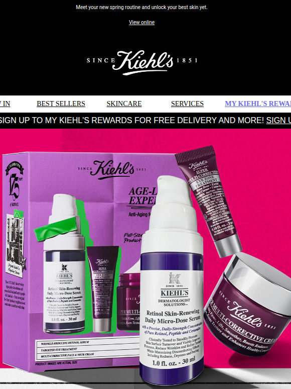 Spring skin refresh, save up to 48% on routines 🌸