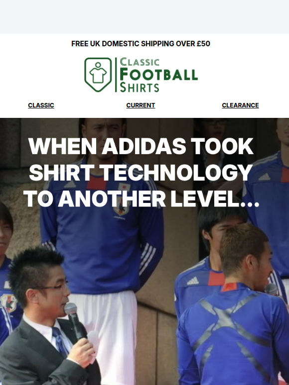 When adidas took shirt technology to another level 🔥