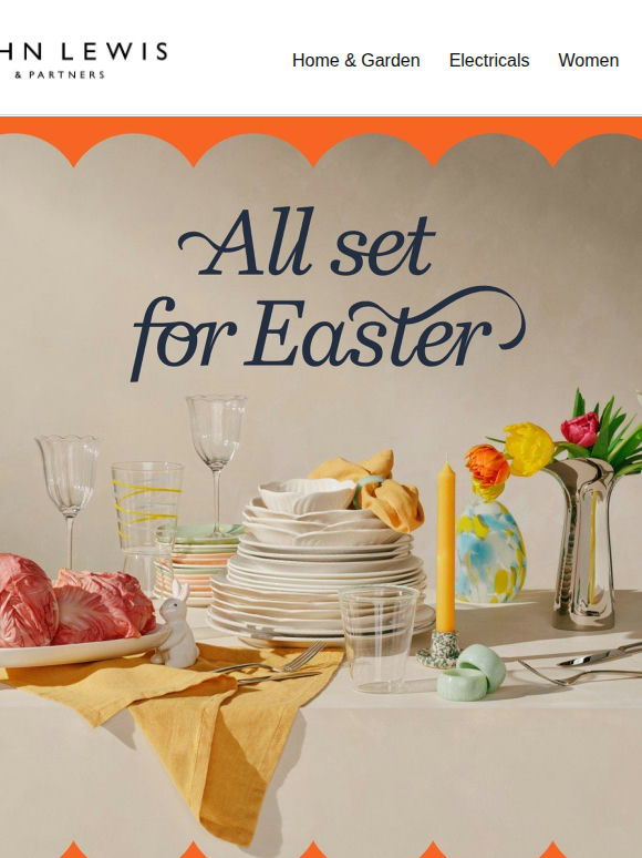 Get all set for the Easter weekend