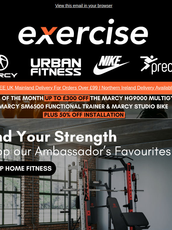 Shop our Ambassador's Favouite Products 💪