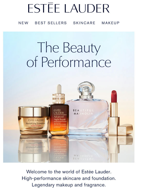 Welcome to Estée Lauder!